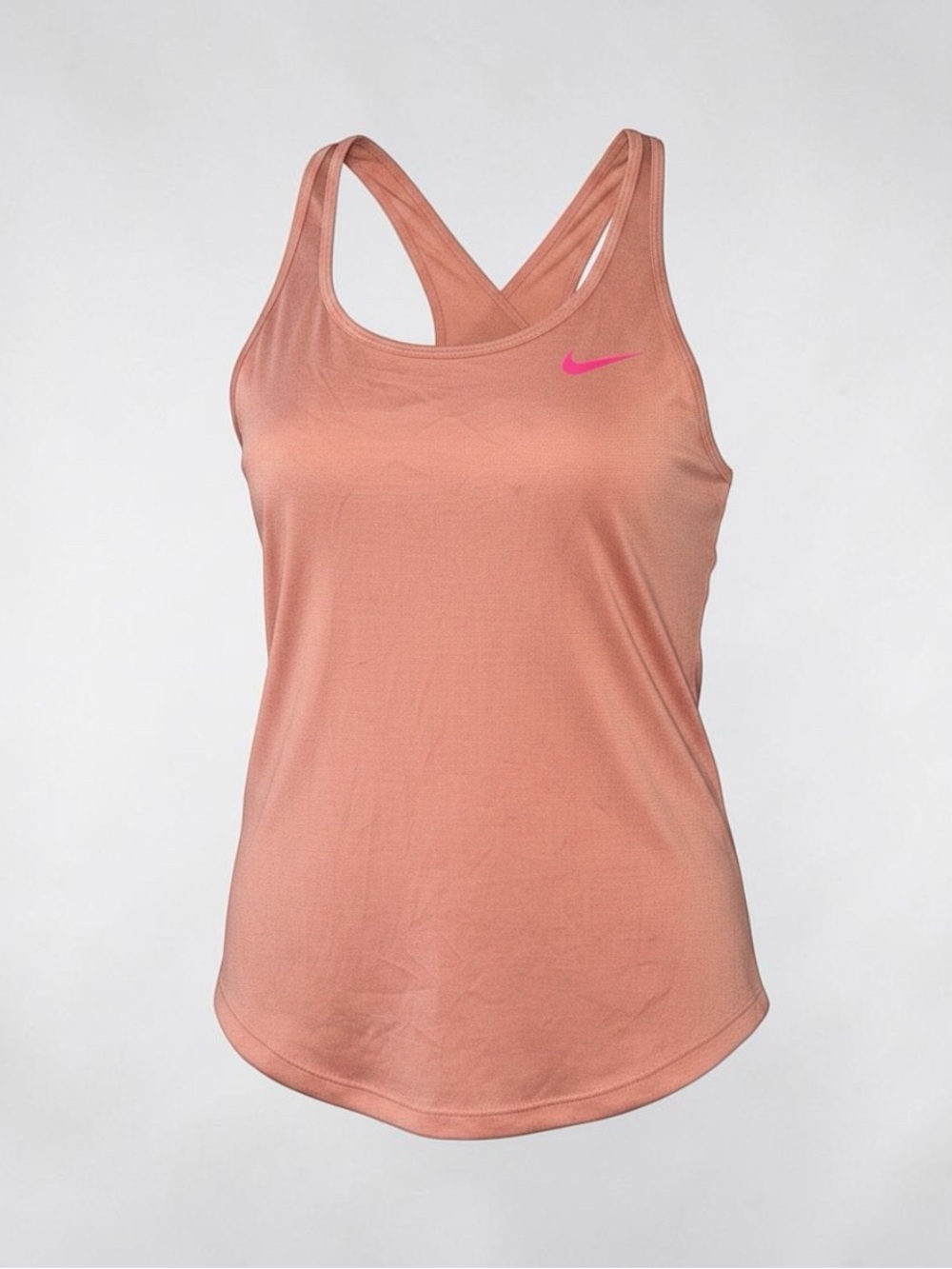 Nike Women’s Light Coral Double-Strap Athletic Tank